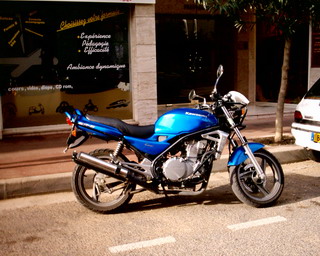 La moto de Pôle Conduite